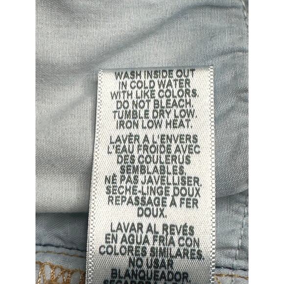 Frame Le Skinny de Jeanne Jeans Blue Dark Wash Mid Rise Casual Western Size 28 - Picture 8 of 12